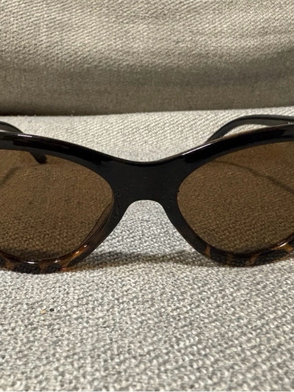 Tortoiseshell Round Women's Sunglasses - Brown Lenses